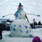 Новини Одеси - На Одещині зліпили найбільшого сніговика в Україні (фото) |  УНІАН